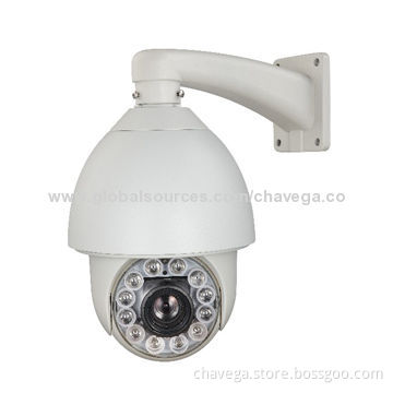 Outdoor Security Camera with 4 Patterns, 700TVL Resolution, 1/3-inch Sony CCD, 120m IR, 27x Zoom